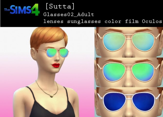 Sims 4 Oculos Sunglasses at Sutta Sims4