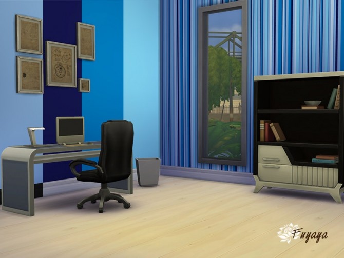 Sims 4 BAYADERE walls set at Sims Artists