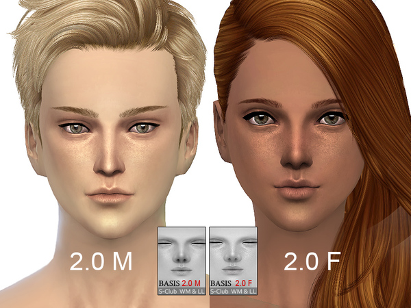 Sims 4 BASSIS skintones 2.0 by WMLL S Club at TSR
