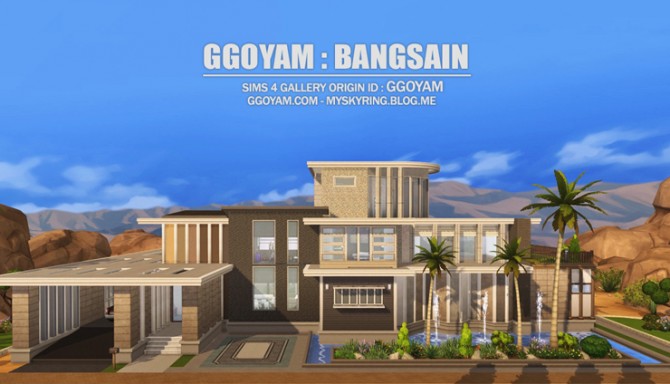 Sims 4 HOUSE 11 by ggoyam at My Sims House