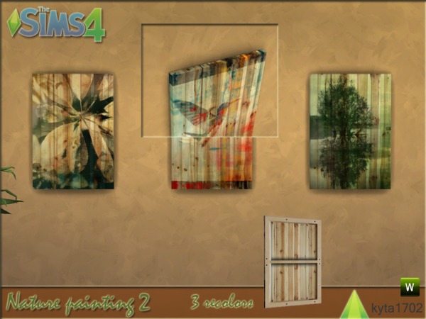 Sims 4 Nature Painting set by Kyta1702 at TSR