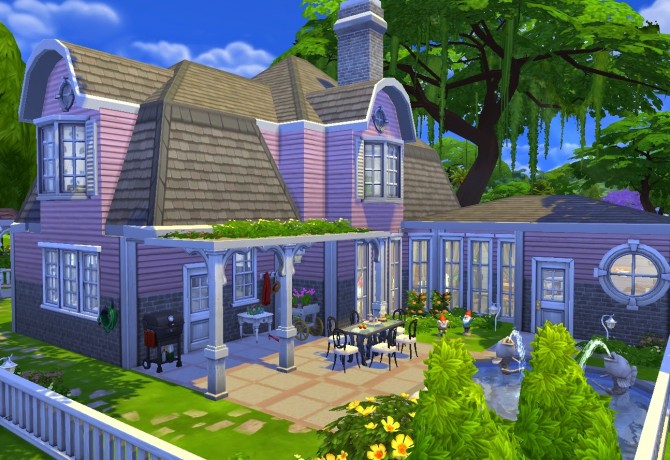 Sims 4 Daisy cottage at Architectural tricks from Dalila