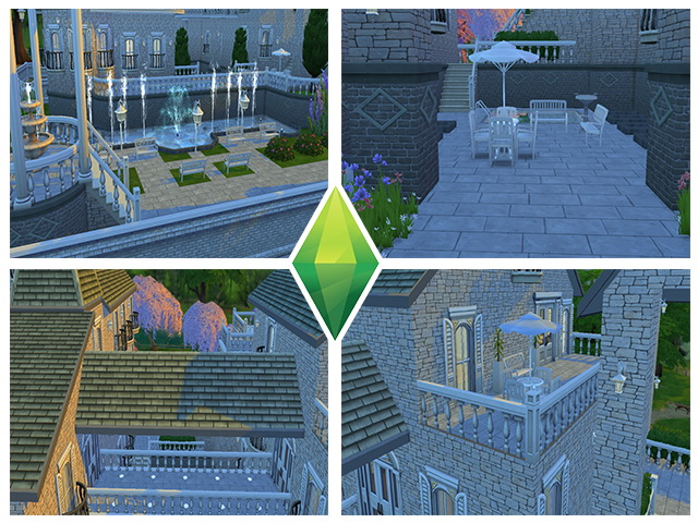 Sims 4 Great Old Building by M13 at Sims Fans