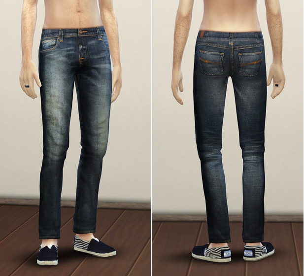 Sims 4 Nudie jeans 2 for males at Rusty Nail