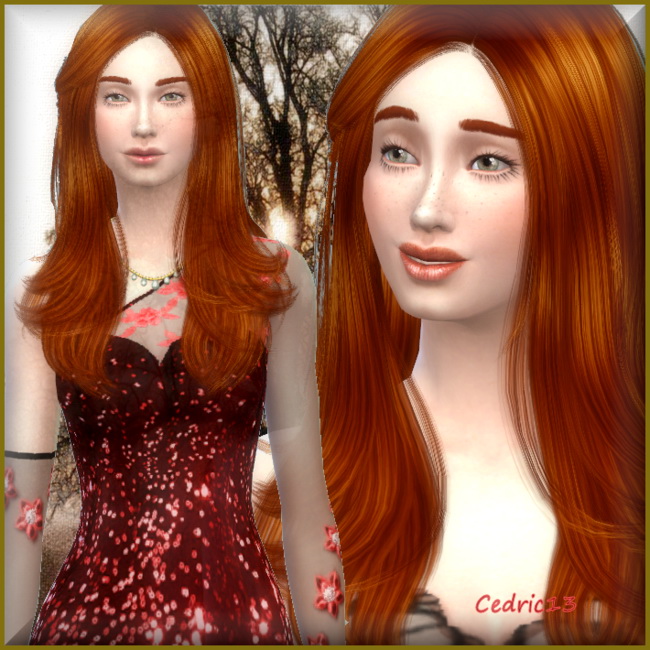 Sims 4 Justine by Cedric13 at L’univers de Nicole