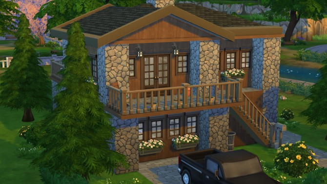 Sims 4 Mountain Shelter at Totally Sims