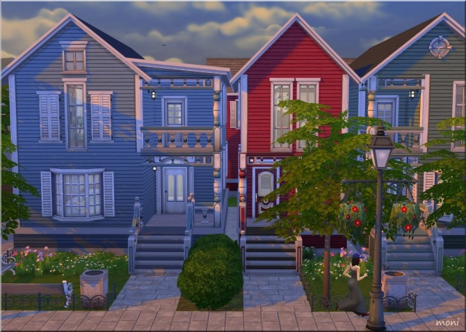 Sims 4 Simmers Street lot by Moni at ARDA