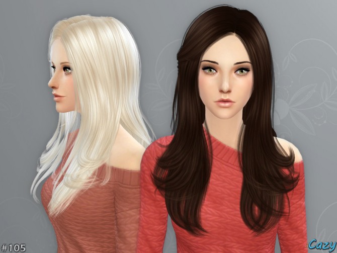 Sims 4 Starlight Hair by Cazy at TSR