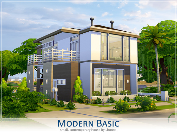 Sims 4 Modern Basic by Lhonna at TSR
