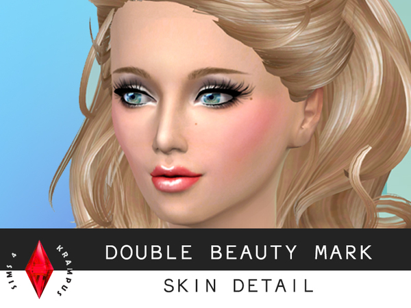 Sims 4 Double Beauty Mark by SIms4 Krampus at TSR