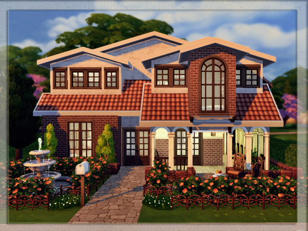 Sims 4 V | 03 house by Vidia at TSR