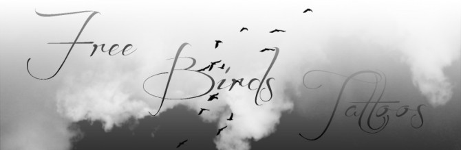 Sims 4 BIRDS FREE TATTOOS by Bettyboopjade at Sims Artists