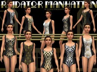 Radiator Manhattan Swimsuit Collection by scarletphoenix91 at TSR