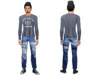 Cool boys casual outfit by simsoertchen at TSR
