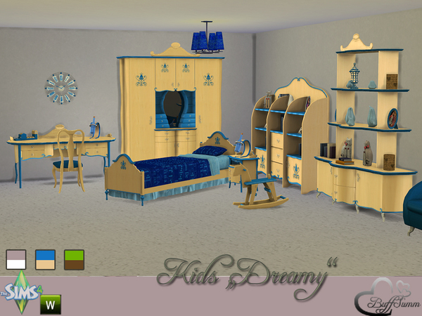 Sims 4 Dreamy Kidsroom by BuffSumm at TSR
