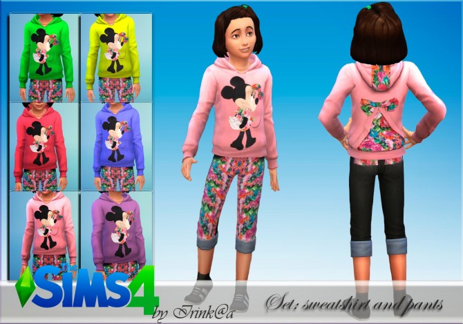 Sims 4 Sweatshirt and pants at Irink@a