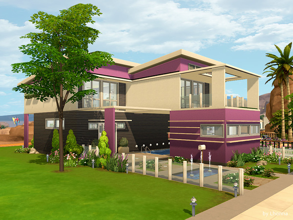 Sims 4 Lily Abode by Lhonna at TSR