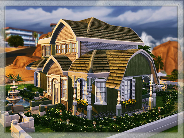 Sims 4 V | 02 house by Vidia at TSR