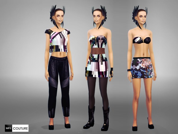 Sims 4 MFS Fashionista Collection by MissFortune at TSR