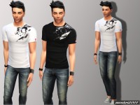 Element T-shirts by monkri2001 at Mod The Sims