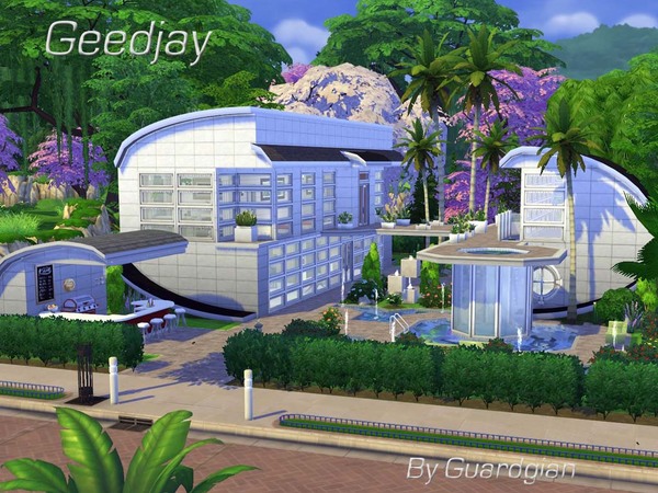 Sims 4 Geedjay house by Guardgian at TSR