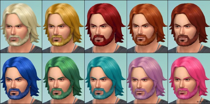 Sims 4 Dad beard by Victor tor at Mod The Sims