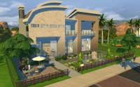Diana Modern villa by erfadk at Mod The Sims