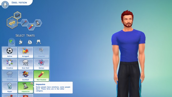 Sims 4 Impassive Trait by Zerbu at Mod The Sims