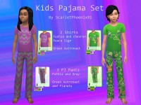 Kids Pajama Set at ScarletPhoenix91