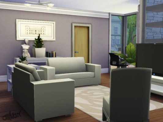 Franklin Avenue house by Jaws3 at TSR » Sims 4 Updates