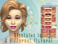 Lipstains in 6 Different Flavors by xegtx at Mod The Sims