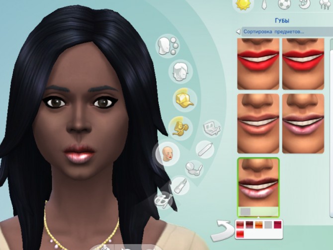 Sims 4 Lipstains in 6 Different Flavors by xegtx at Mod The Sims