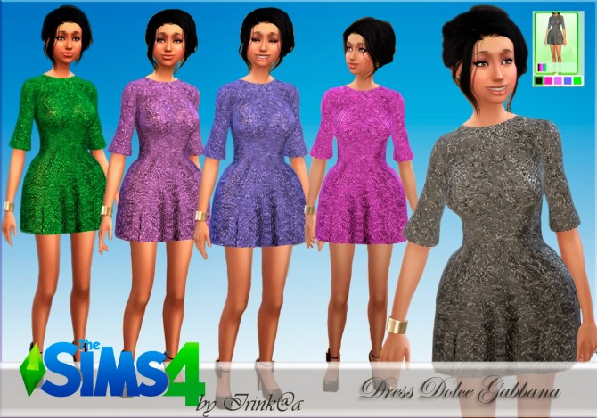 Sims 4 Dress at Irink@a