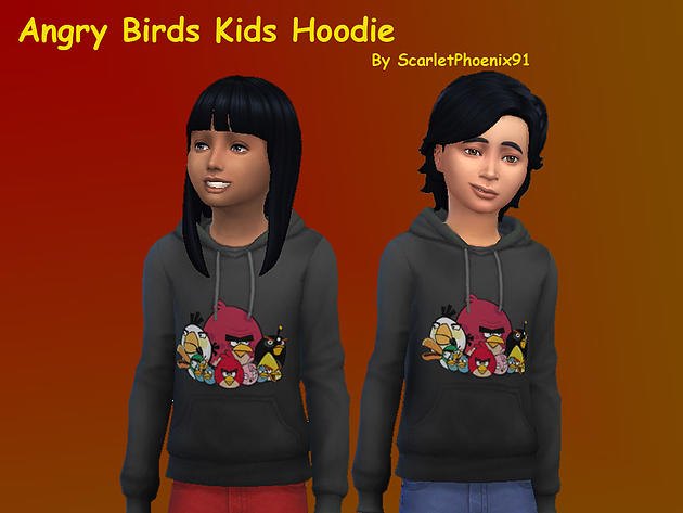 Sims 4 Angry Birds Kids Collection at ScarletPhoenix91