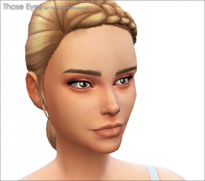 Sims 4 Those Eyes  eye contour  by Vampire aninyosaloh at Mod The Sims