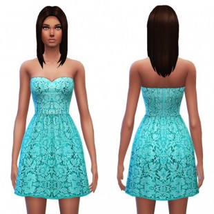 Calissa dress at Jomsims Creations » Sims 4 Updates