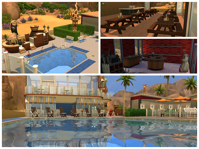 Sims 4 Water Park by Sim4fun at Sims Fans