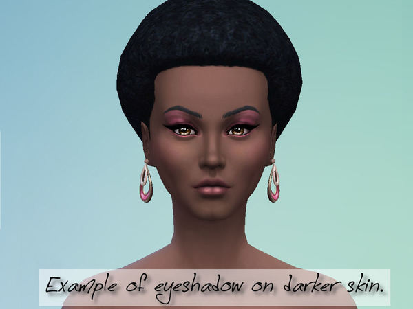 Sims 4 Victorias Fortune Satin Eyeshadow by fortunecookie1 at TSR