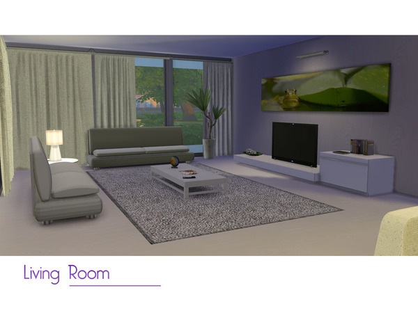 Sims 4 Misako Duplex by morgana14 at TSR