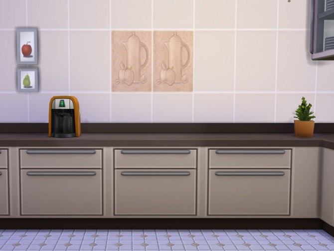 Sims 4 Kitchen Tiles by Danuta720 at TSR