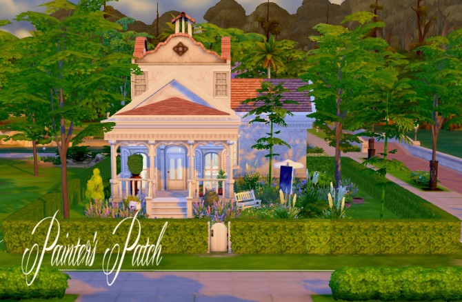 Sims 4 Painters Patch house by fairycake89 at Mod The Sims