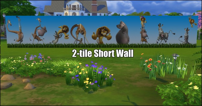 Sims 4 Madagascar tile wallpapers by Bakie at Mod The Sims