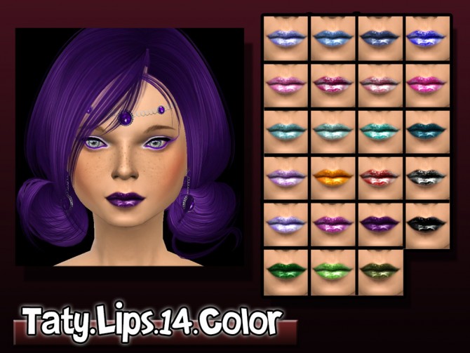 Sims 4 Lips 14 at Taty – Eámanë Palantír