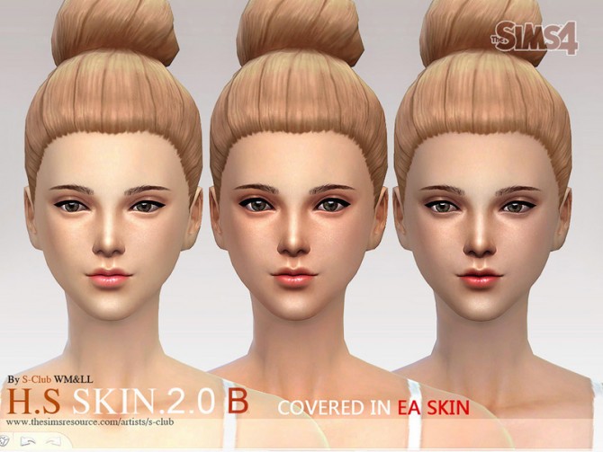 Sims 4 H.S ND skintone 2.0 by S Club WMLL at TSR