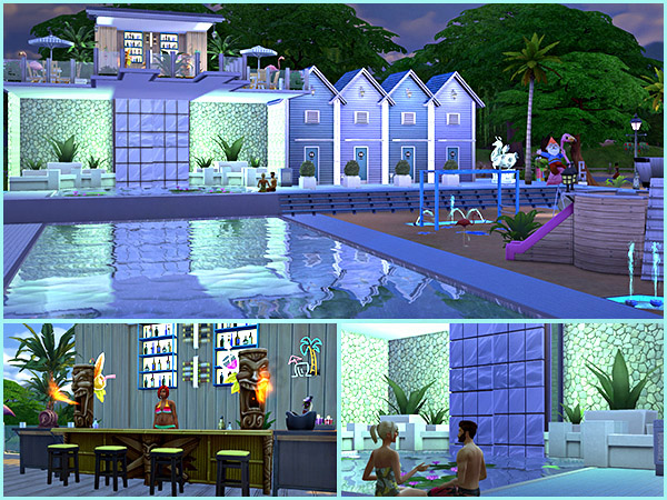 Sims 4 Bubble Park by Waterwoman at Akisima