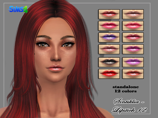 Sims 4 Lipstick 12 by Sintiklia at TSR