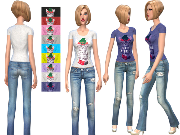 Sims 4 SET Walking down the street #2 by Weeky at TSR