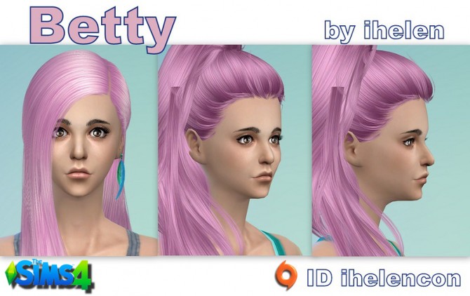 Sims 4 Betty by ihelen at ihelensims