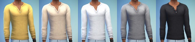Sims 4 Basic Henley at Simsontherope