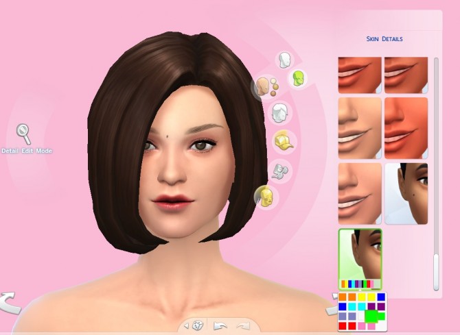 Sims 4 18 Mole Set (Male&Female) by Koodlebug at Mod The Sims